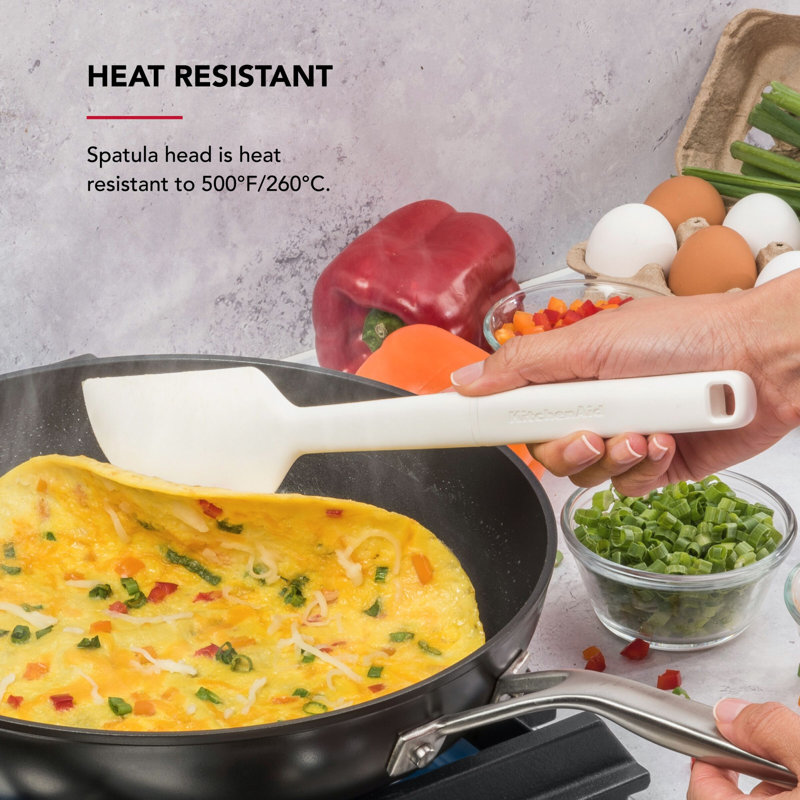 Kitchenaid Scraper Spatula, Porcelain