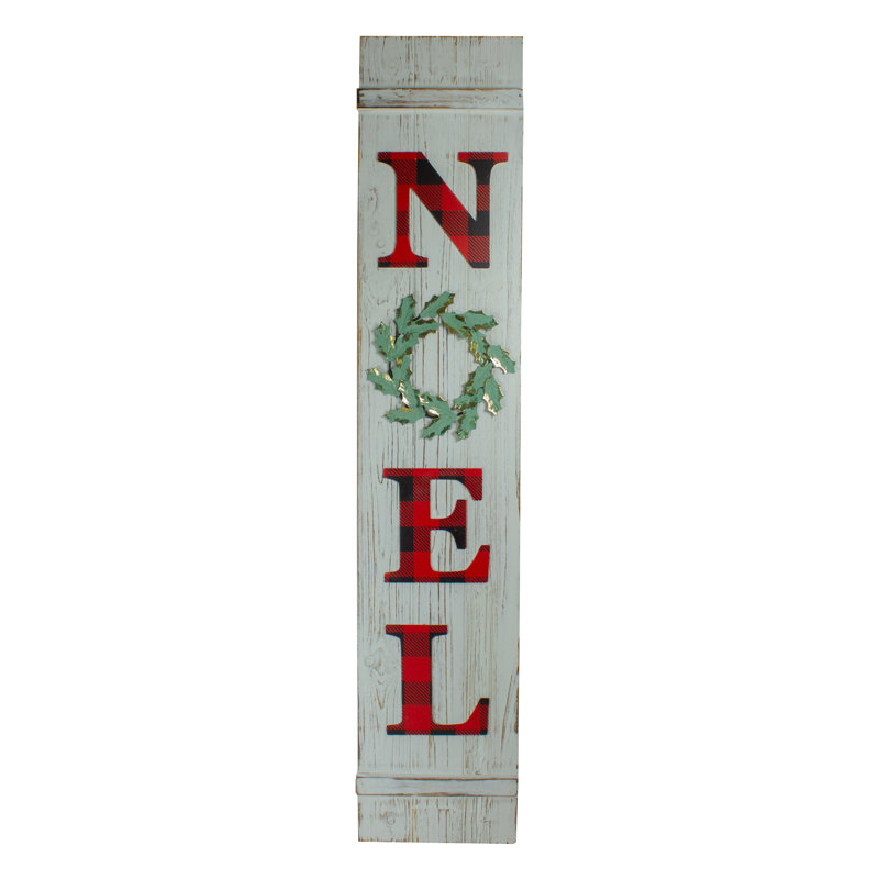 Enseigne murale de Noël 47,5 po