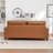83‘’ Wide Genuine Leather Sofa With Square Arms-400640435