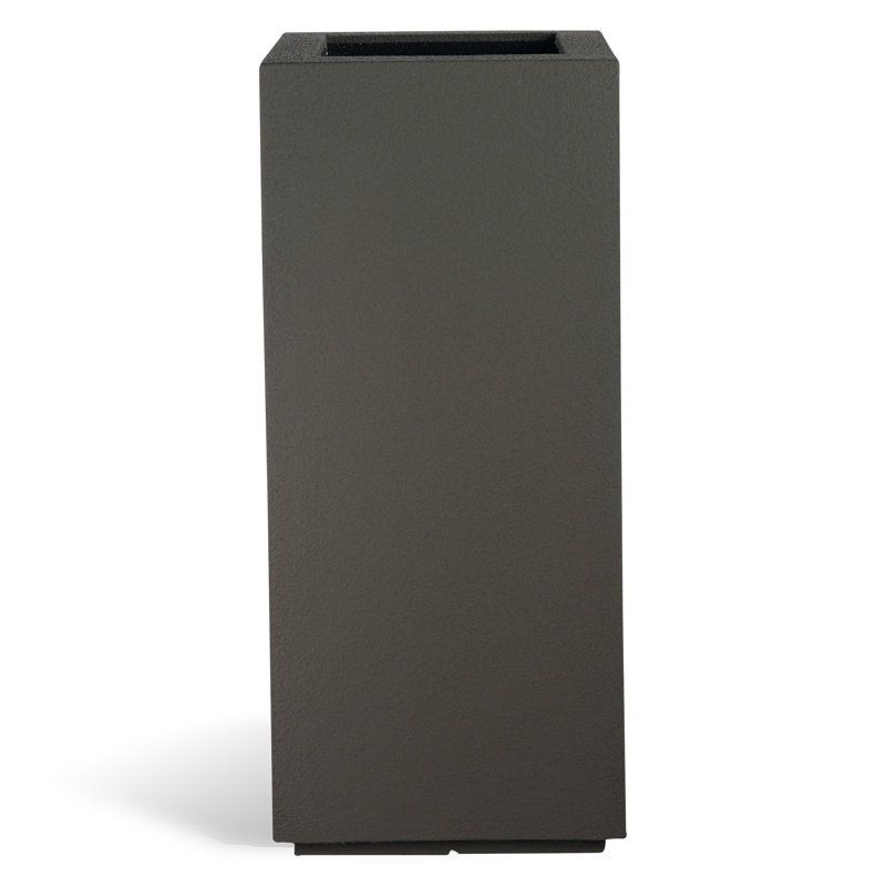 Kensington Tall Planter, Slate Gray