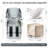 2024 SL Track Massage Chair, Zero Gravity Massage Chairs Full Body with Auto Body Scan