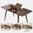 Fjord 39-55"L Solid Oak Extendable Dining Table-1841947346