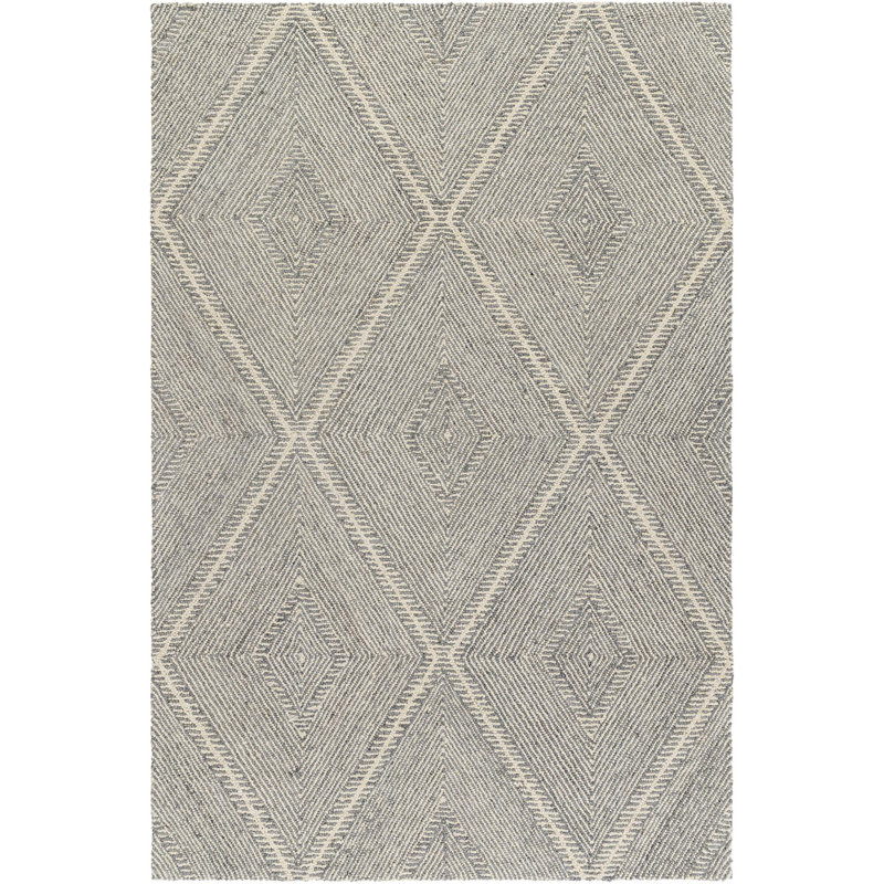 Tapis rectangulaire en laine Elmina, Rectangle 2 pi x 3 pi