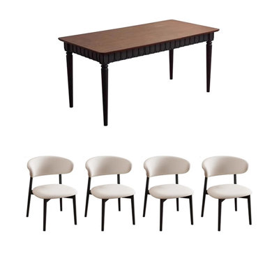 Ensemble de table rétro élégant