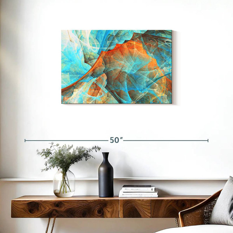 Abstrait numérique Avery Chill Out, H 20 po x l 30 po