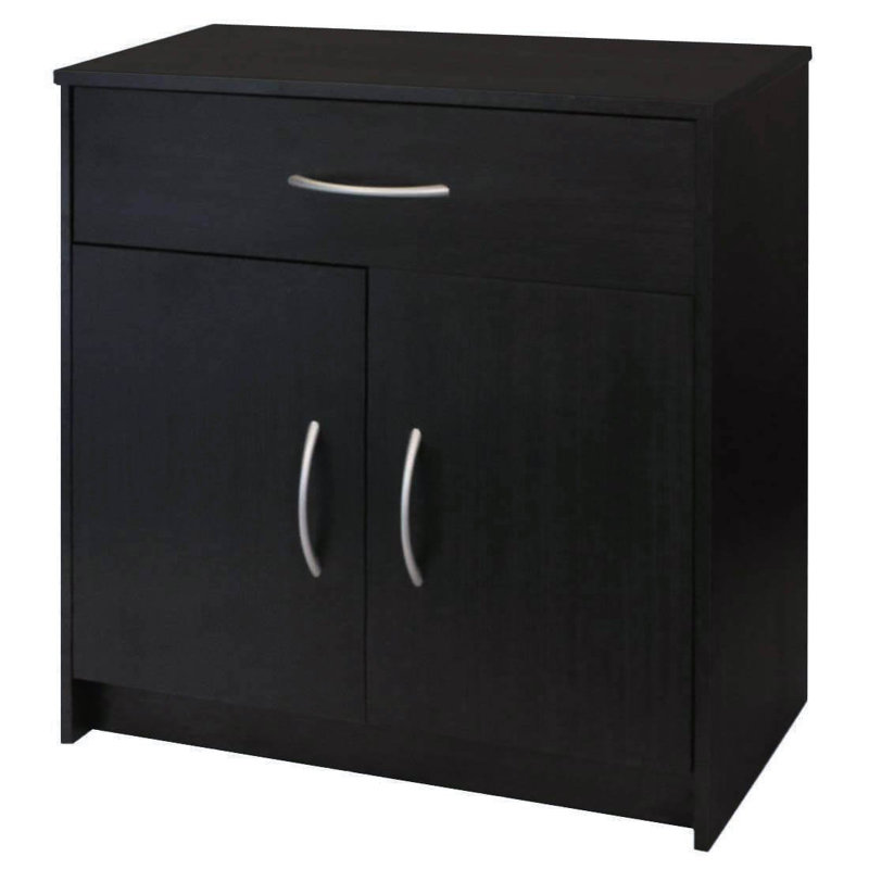 60cm Sideboard, Black