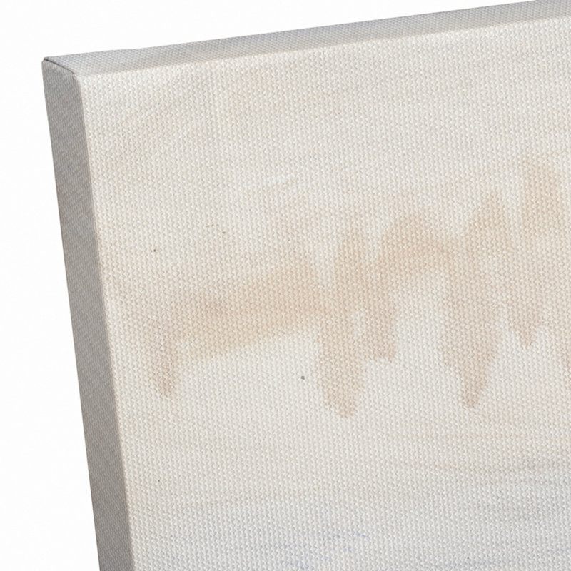 Champ d'herbe abstrait - peinture sur toile, Toile tendue, H 30 po x l 30 po x P 1,25 po