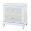 Table de chevet blanche ADALID