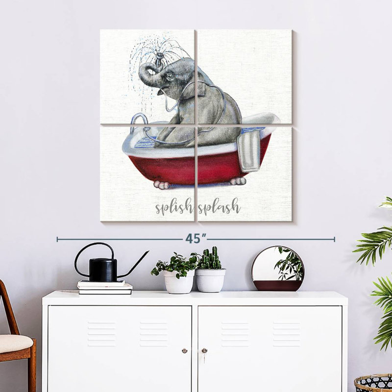 Ketti Splish Splash, 32" H x 32" W
