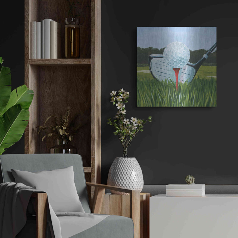 «Tee Off I» par Grace Popp, H 24 po x l 24 po