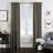 London Solid Room Darkening Rod Pocket Single Curtain Panel-53126618-53126616