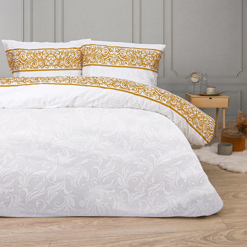 Cotton Duvet Cover Set with Pillow Shams