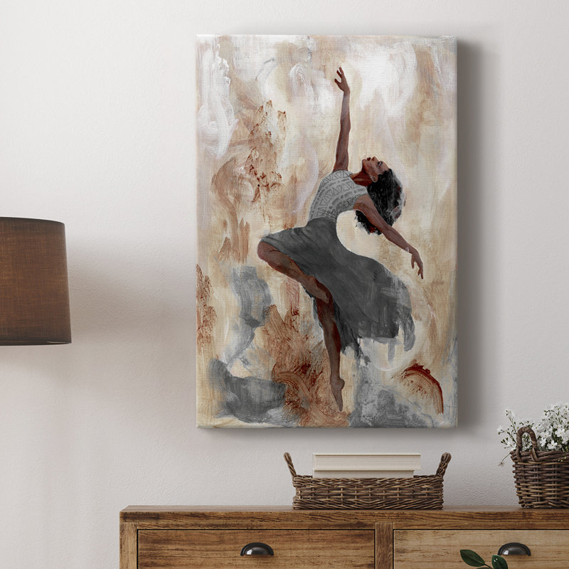 Beautiful Dancer I - galerie tendue sur mesure Cavas, 18" H x 12" W