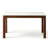 Solid wood rock plate rectangular dining table-1410956828