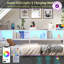 Structure de lit d'angle blanc avec bibliothèque, lumière DEL, station de charge, tiroirs de rangement sous le lit, lit plateforme interchangeable gauche et droite, aucun sommier nécessaire pour la chambre à coucher-628483019-628483013