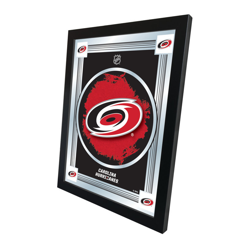 « logo mirror », impression encadrée NHL, Carolina Hurricanes