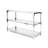 Mebane 47.5'' Glass Top Console Table