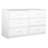 6-Drawer Dresser With Large Fabric Drawers, White-1578328269-1578328266