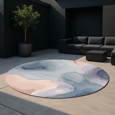 Tapis intérieur et extérieur Opal Waves