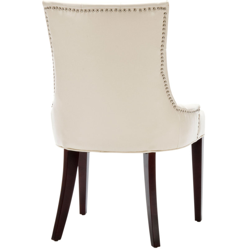 Amanda 19.5'' H Upholstered Parsons Chair, White