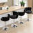 Velvet Bar Stools Set Of 2, Swivel Barstool Upholstered Counter Bar Chairs, Counter Height Barstools Adjustable Kitchen Island Chairs-857565936