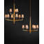Goldfinch 9 - Light Wrought Iron Chandelier