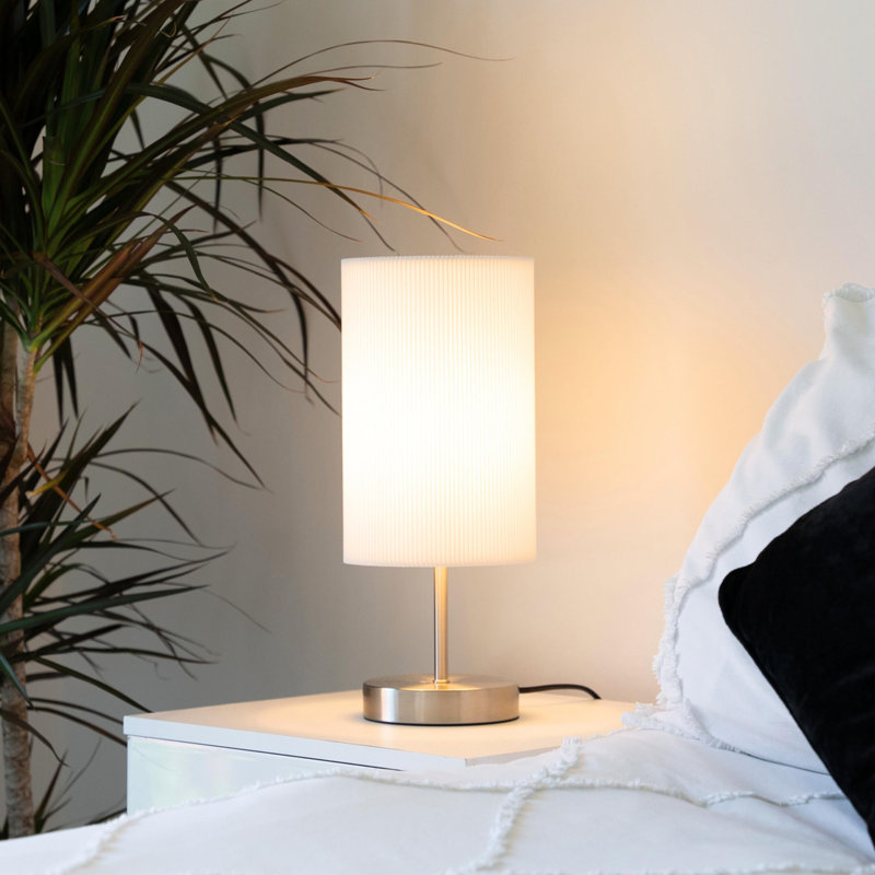Arpie Metal USB Table Lamp, White