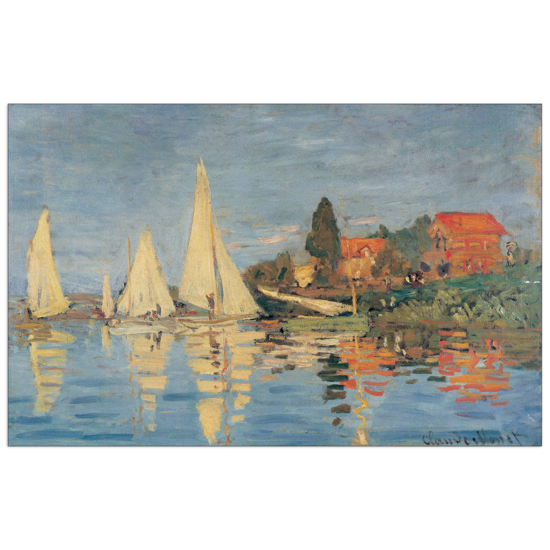 Claude Monet - No Frame Print on Wood