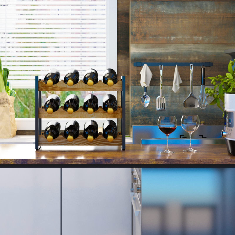 12 Bottle Wine Bottle Rack