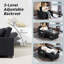 HOMCOM 3-in-1 Single Sofa Bed Convertible Pull Out Sleeper Chair-1036760559
