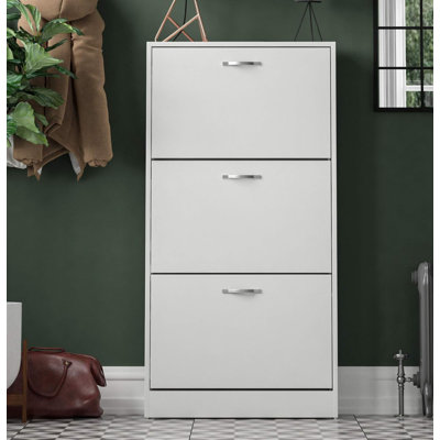 12 Pair Shoe Storage Cabinet