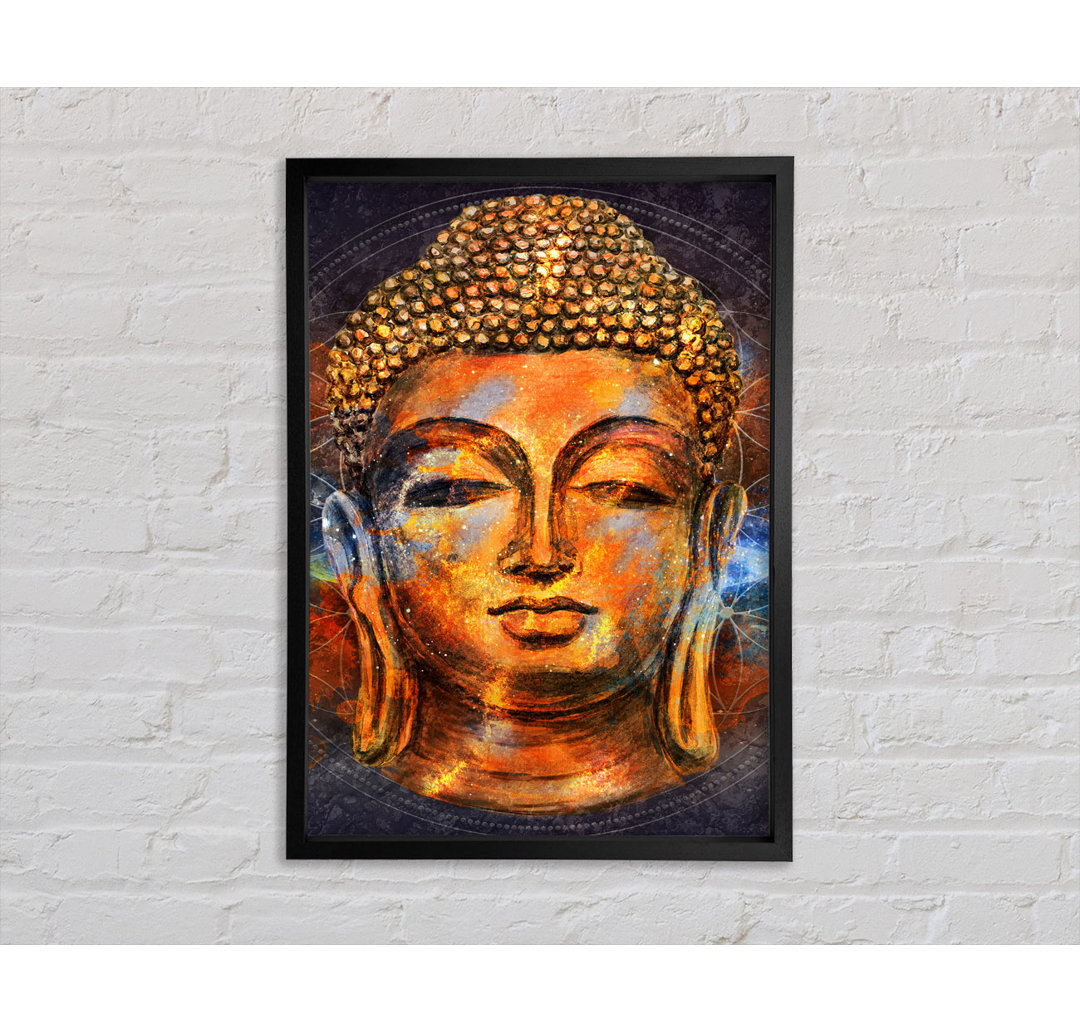 Buddha 26 - Einzelner Bilderrahmen Kunstdrucke auf Leinwand