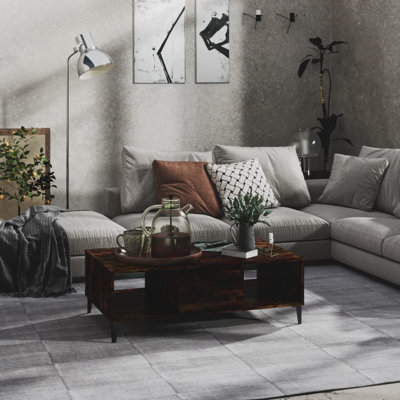 Awat Four Leg Coffee Table with Storage
