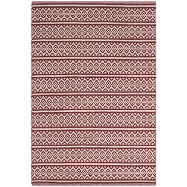 Litchfield Handmade Flatweave Wool/Cotton Area Rug in Cream Langley Street Rug Size: Rectangle 5' x 7'6