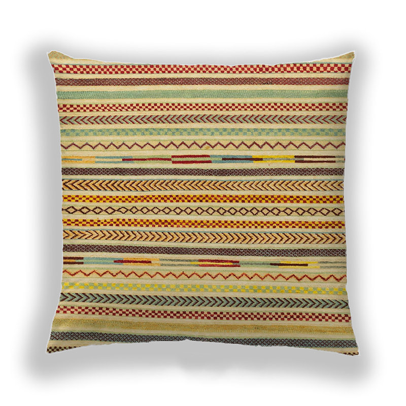 Coussin Abstract 2278, Microsuède