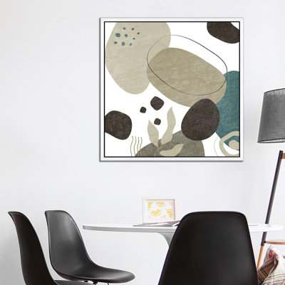 Brushed Gold by Kimberly Allen - Graphic Art on Canvas