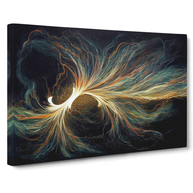 Electricity Art Painting Vol.1 - Wrapped Canvas, 35cm H x 50cm W x 3cm D