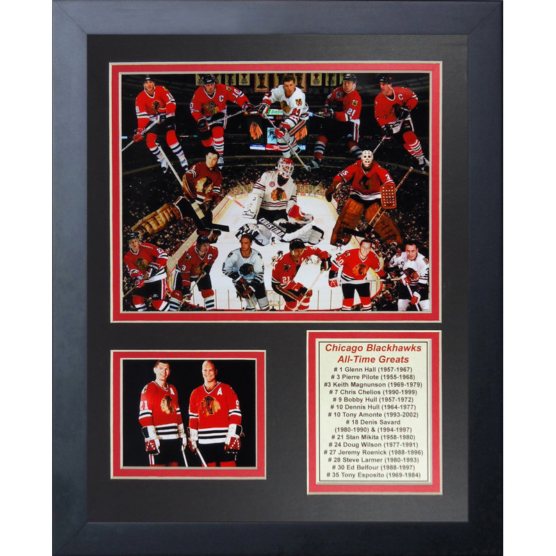 Souvenirs encadrée 2010 chicago blackhawks