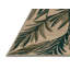 Tapis botanique brun lavable à la machine-66891163