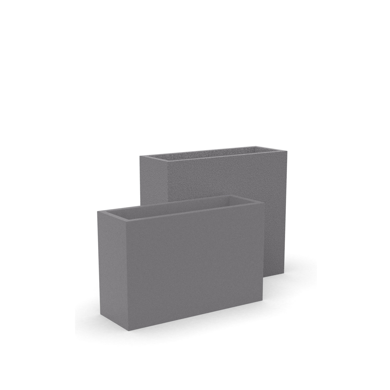 Kenroy Planter Box, Granite, 36" H x 39.5" W x 14" D