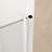 Pivot Shower Door With Brushed Nickel Aluminum Frame, Half Frame Shower Door-124898856