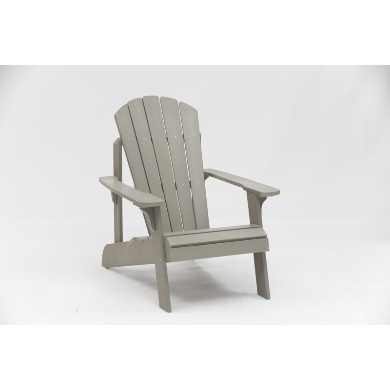 Chaise Adirondack classique Boston, Gris clair