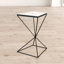 Aiden Cross Legs End Table