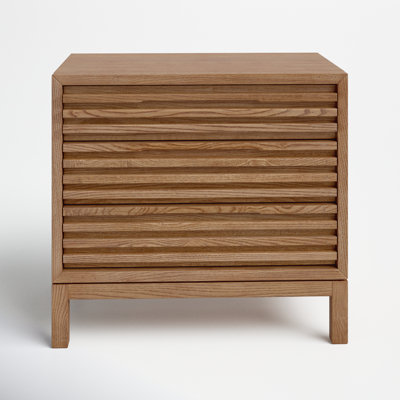 Finnian Solid Wood Nightstand