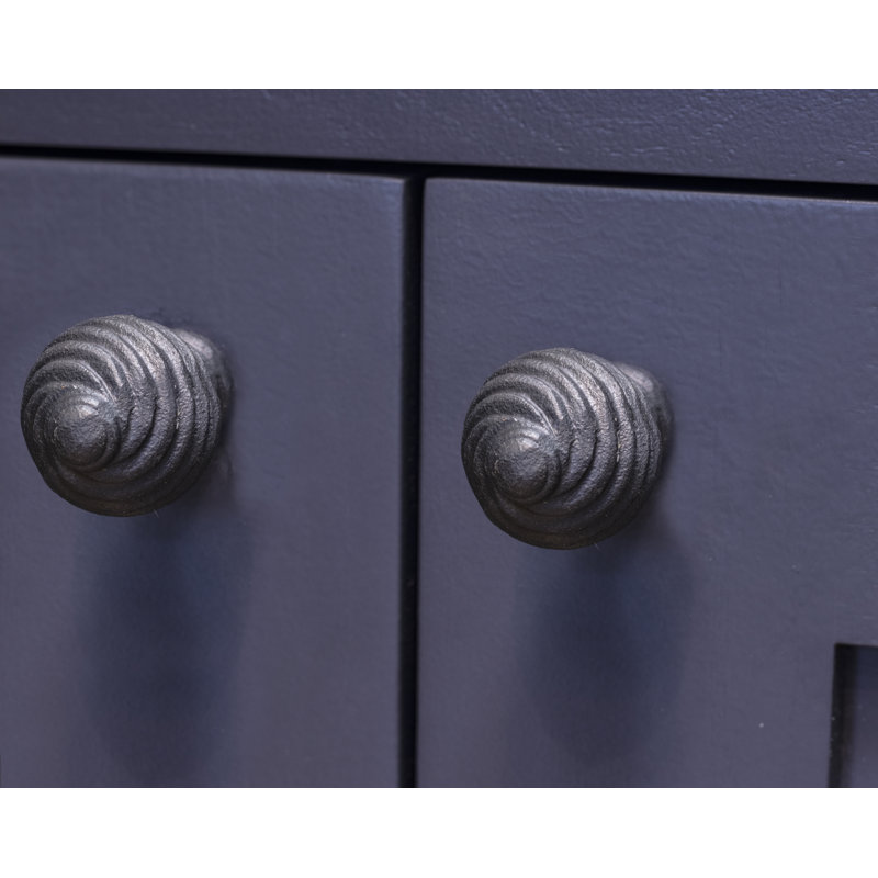 Twist 30mm Diameter Round Knob, Beeswax