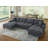 Corduroy U-Shaped Sectional Symmetrical-745609595