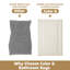 Tapis pour salle de bain en microfibre Kaziyah-2058129843-2079886383