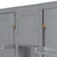 Lits simples escamotables doubles avec armoires et tablettes-1096820832