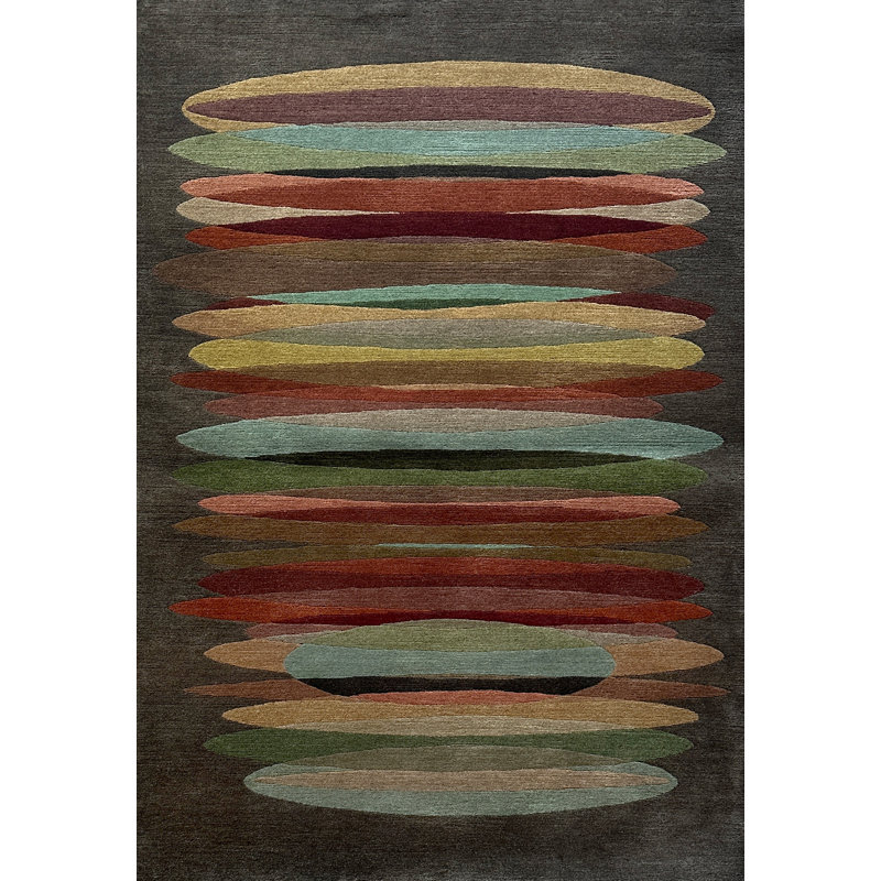 TALL STACK GRAY, Rectangle 2' x 3'