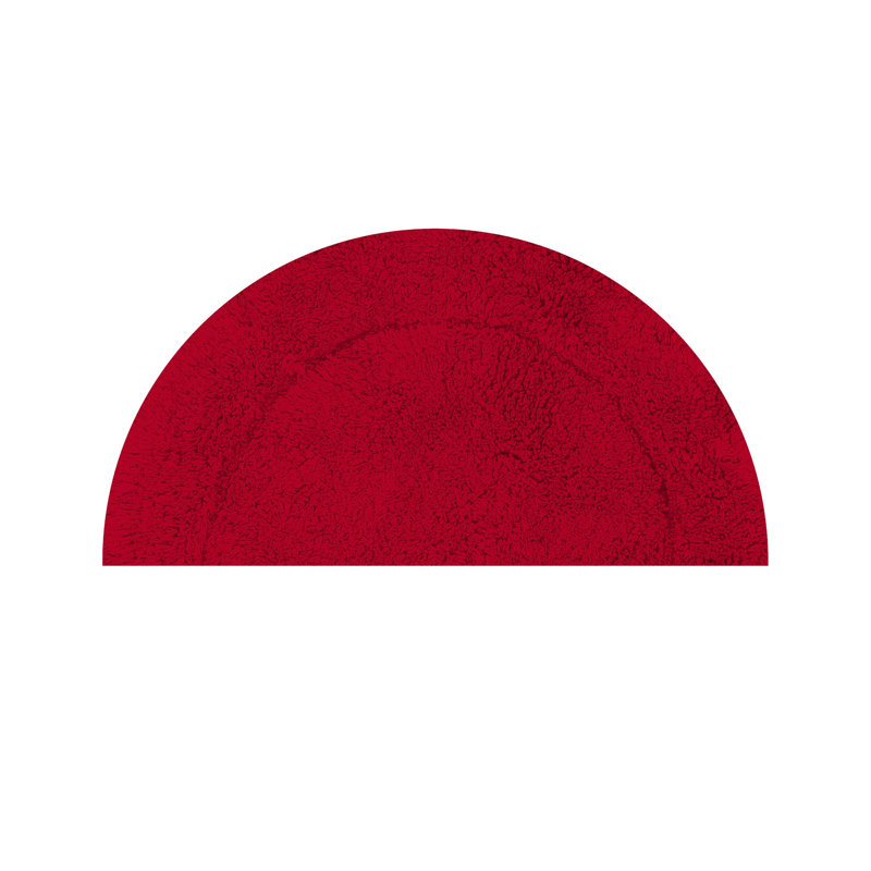 Candeloro Slice Bath Rug 17"x30", Red